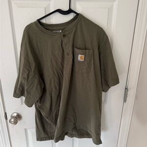 Carhartt Sage Green XL Loose Fit Shirt